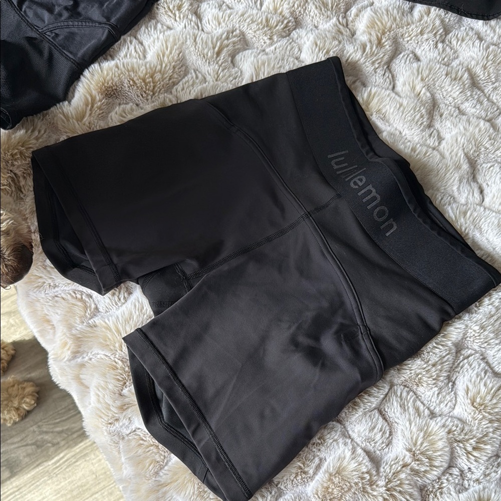 Lululemon Black Athletic Shorts
